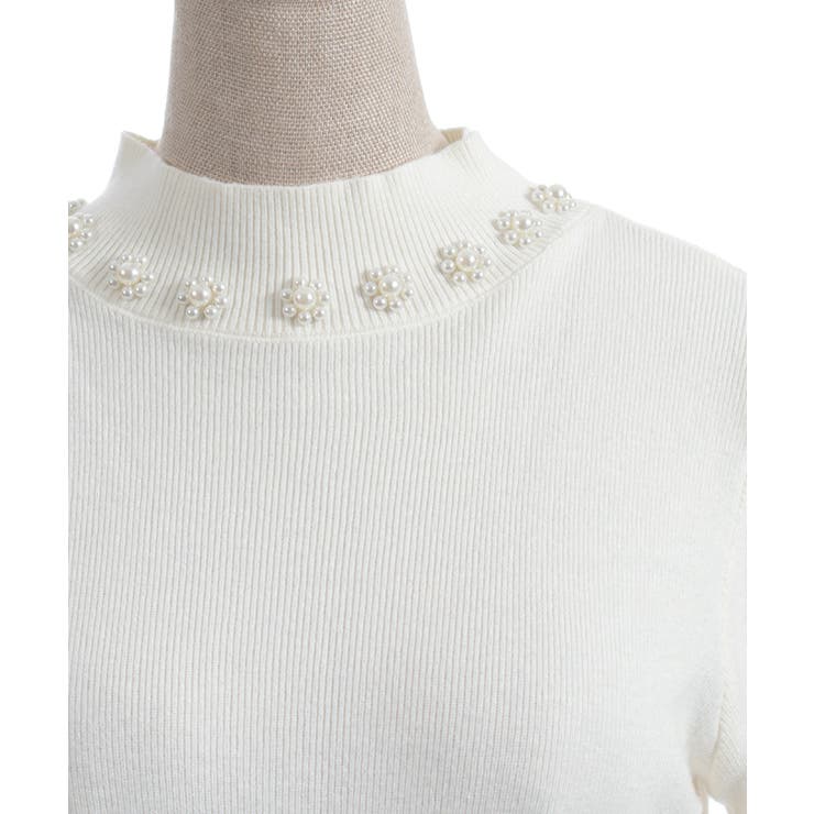 パールデザインニット | axes femme | 詳細画像22 