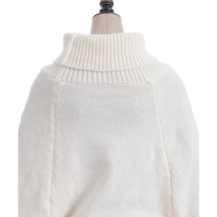 袖ファーポンチョ | axes femme | 詳細画像14 