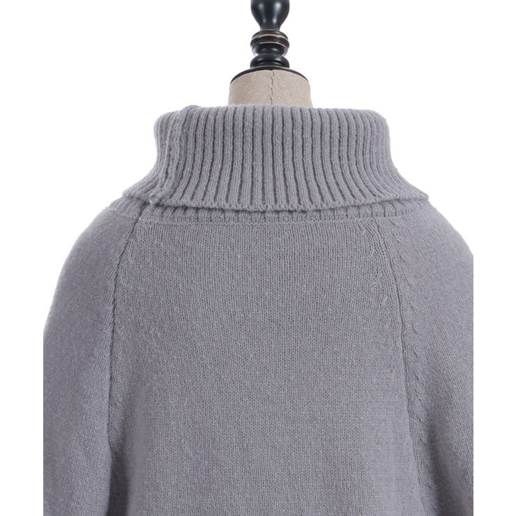 袖ファーポンチョ | axes femme | 詳細画像23 