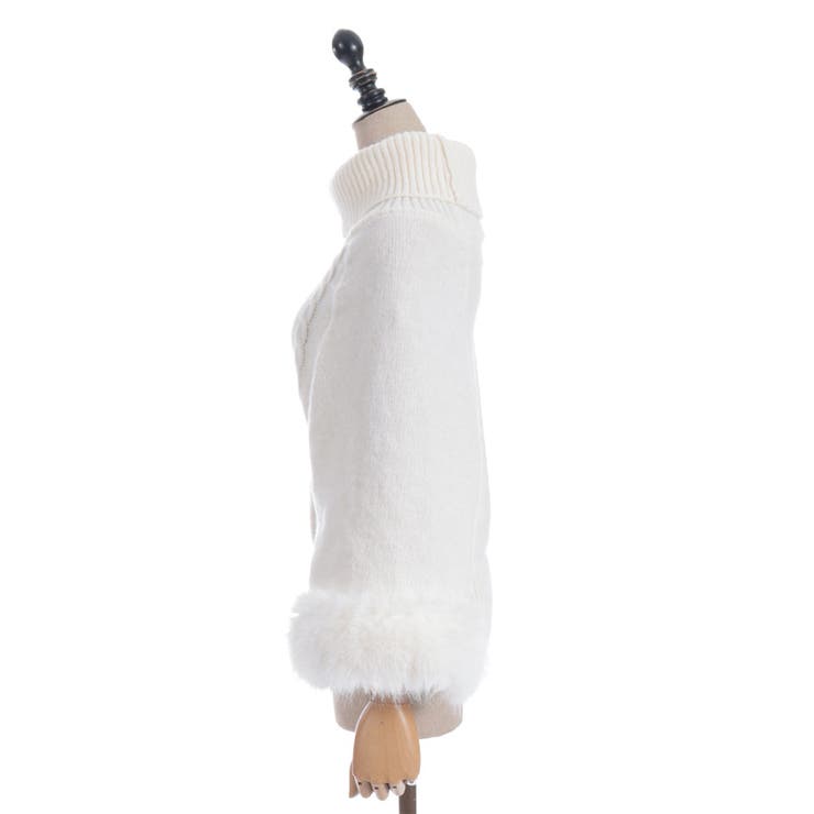 袖ファーポンチョ | axes femme | 詳細画像9 