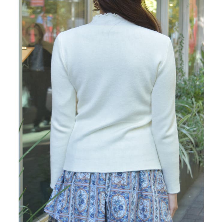 裏起毛ニット | axes femme | 詳細画像3 