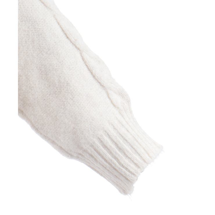 リボン編みロングニット | axes femme | 詳細画像12 