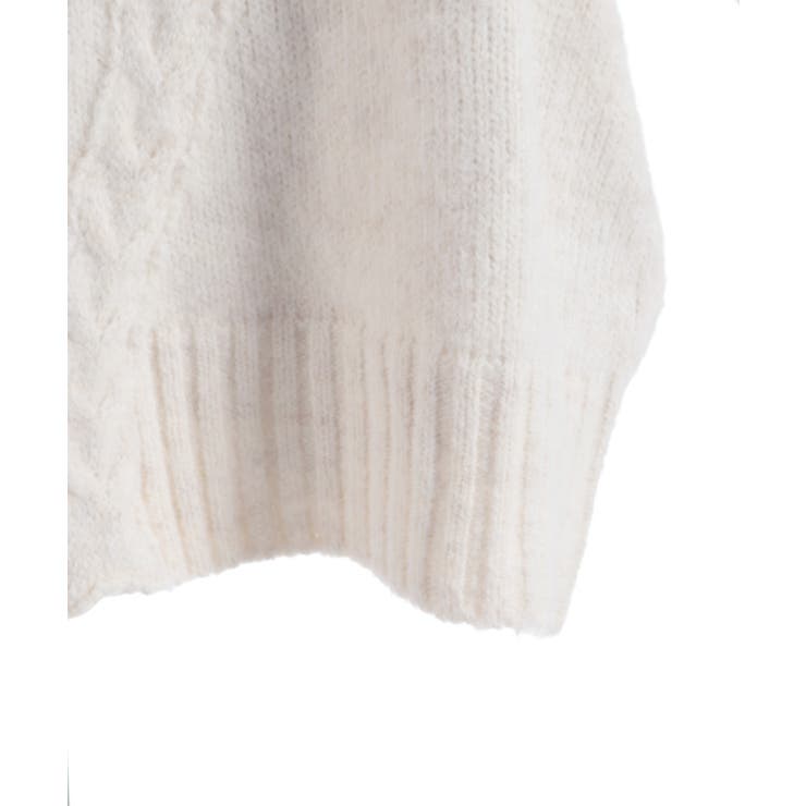 リボン編みロングニット | axes femme | 詳細画像9 