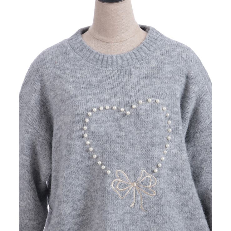 パールデザインニット | axes femme | 詳細画像17 