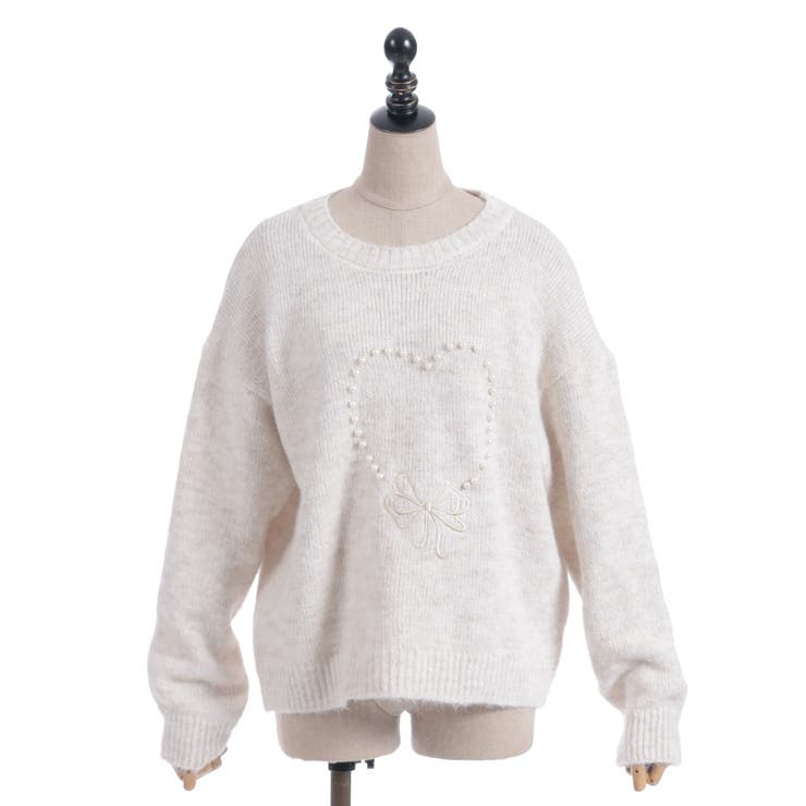 パールデザインニット | axes femme | 詳細画像5 