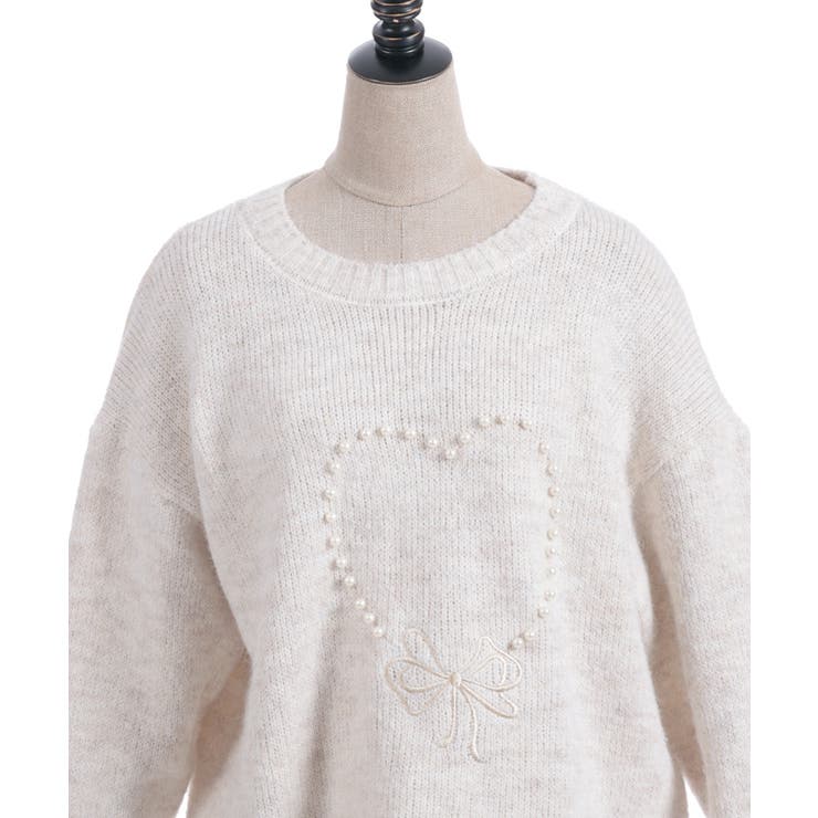 パールデザインニット | axes femme | 詳細画像8 