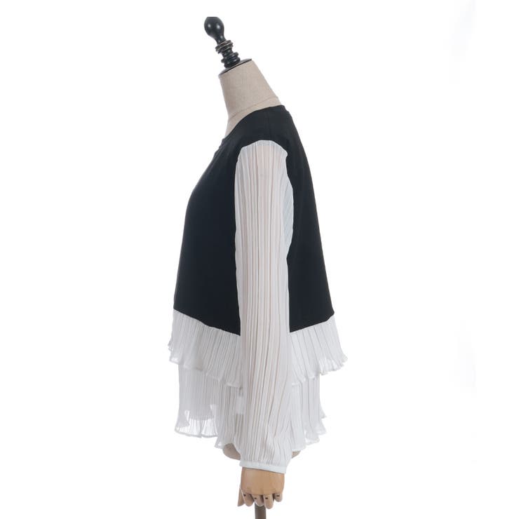 袖切替トップス | axes femme | 詳細画像7 