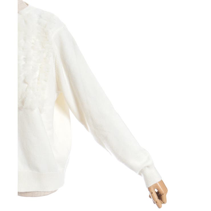 チュールニットカーデ | axes femme | 詳細画像12 