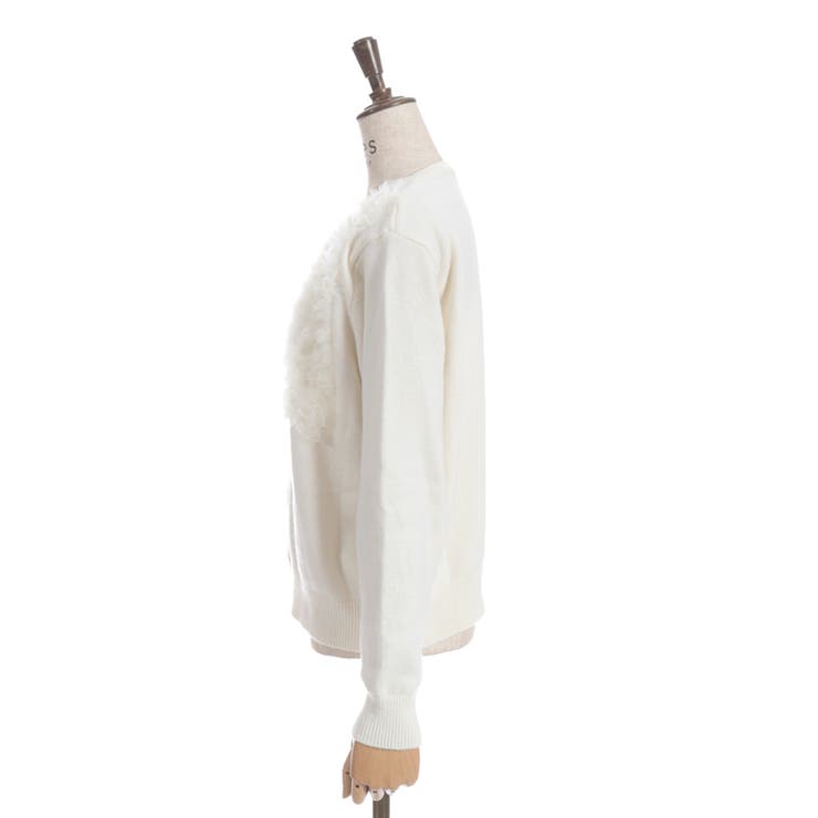 チュールニットカーデ | axes femme | 詳細画像6 