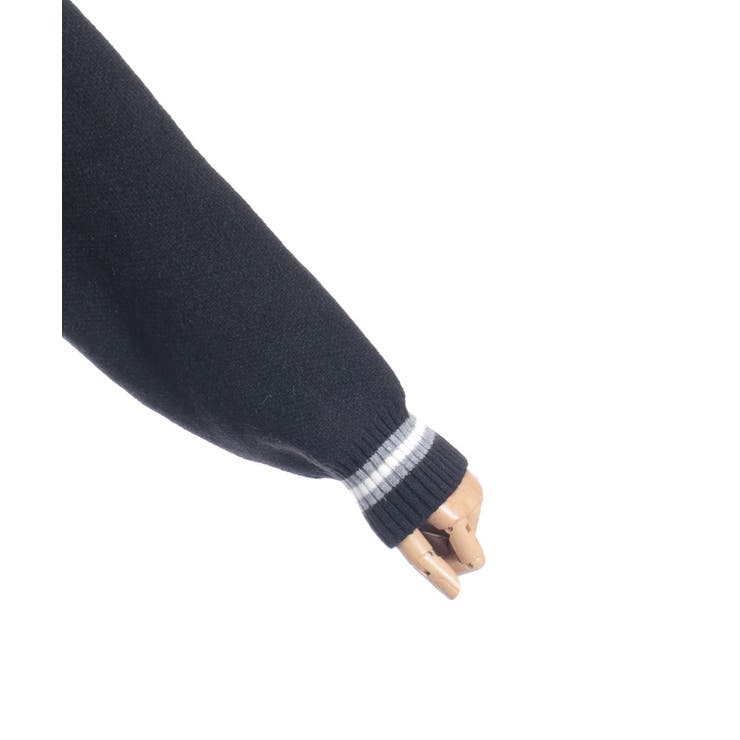 デニム切替カーデ | axes femme | 詳細画像29 