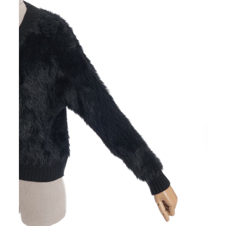 モチーフ付ニットカーデ | axes femme | 詳細画像13 