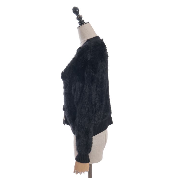 モチーフ付ニットカーデ | axes femme | 詳細画像6 