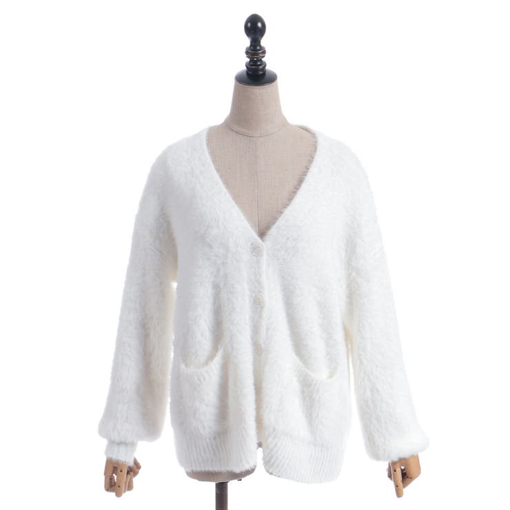 フェザーニットカーデ | axes femme | 詳細画像1 