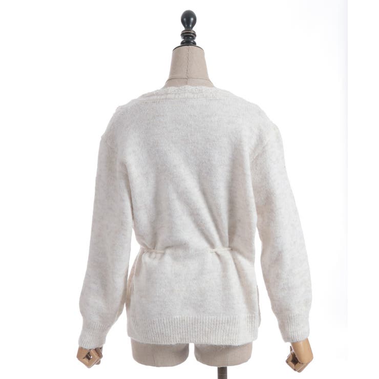 モチーフ付ニットカーデ | axes femme | 詳細画像11 