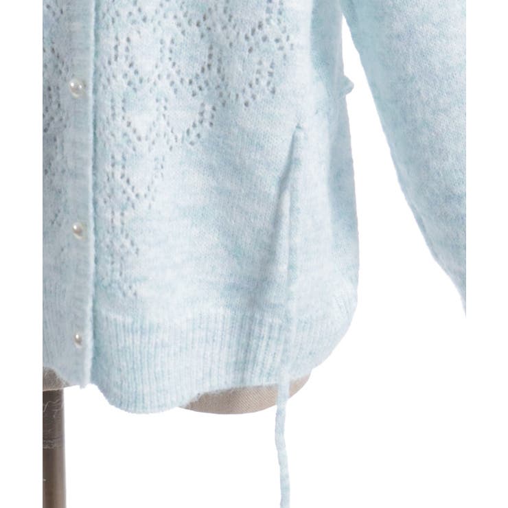 モチーフ付ニットカーデ | axes femme | 詳細画像21 