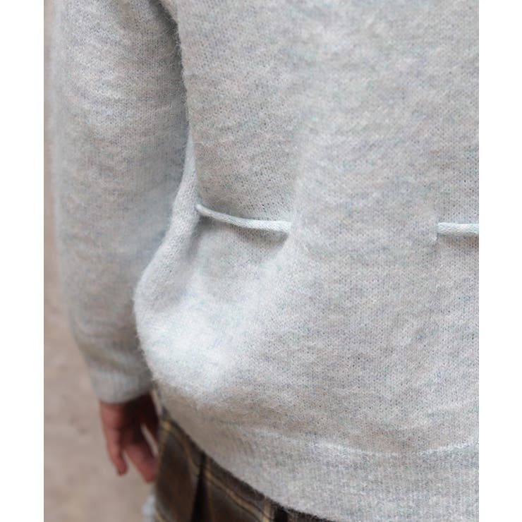 モチーフ付ニットカーデ | axes femme | 詳細画像5 