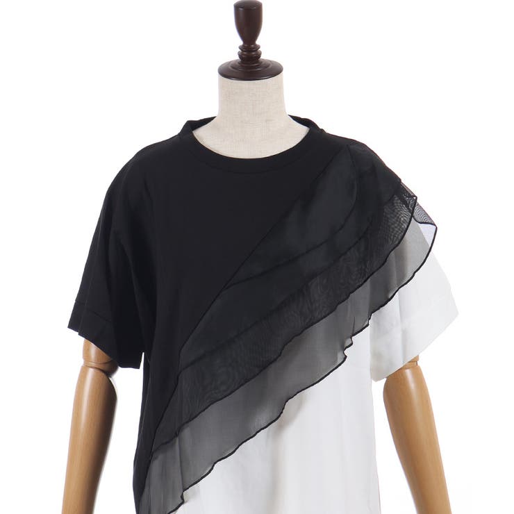 チュールフリルＴシャツ | axes femme | 詳細画像8 