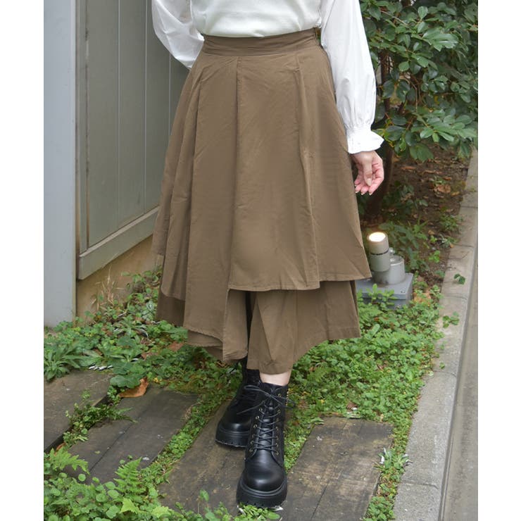 茶 | イレヘムパンツ | axes femme