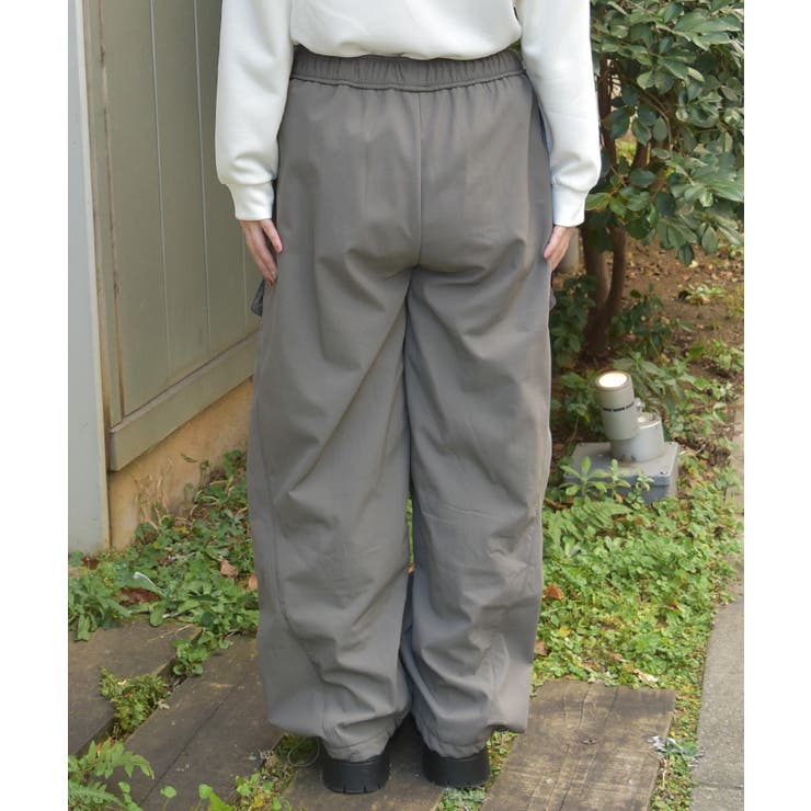 裏起毛カーゴパンツ | axes femme | 詳細画像3 