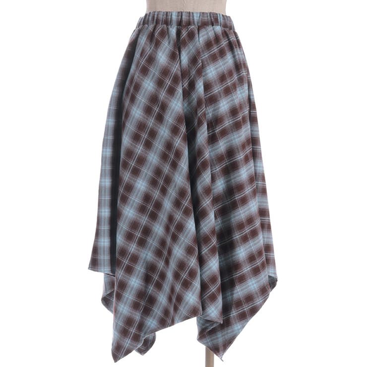 チェックイレヘムスカート | axes femme | 詳細画像15 