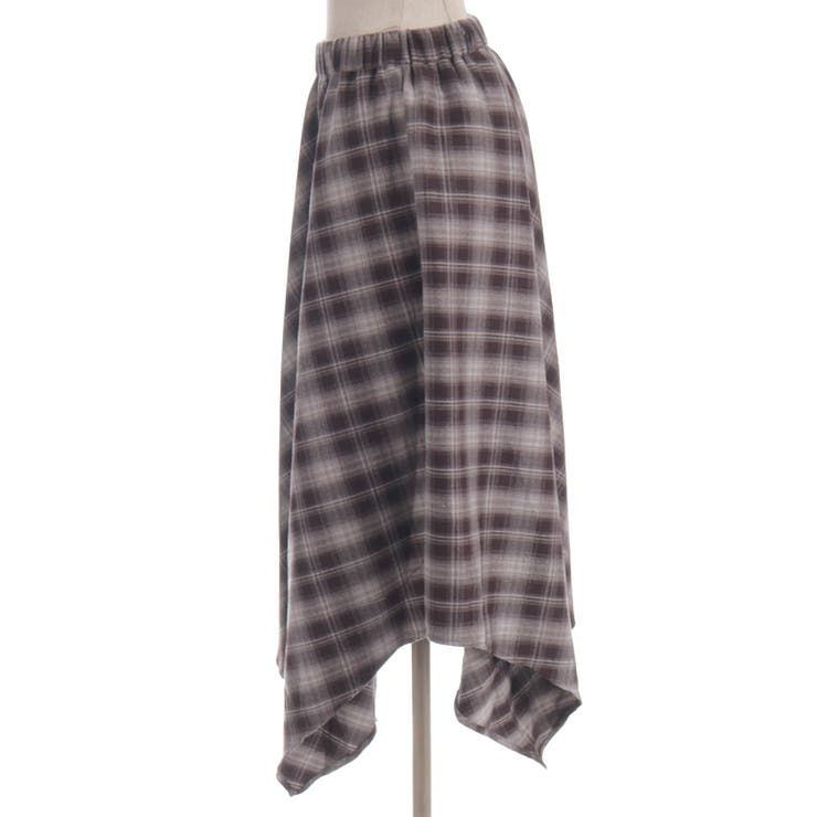 チェックイレヘムスカート | axes femme | 詳細画像7 