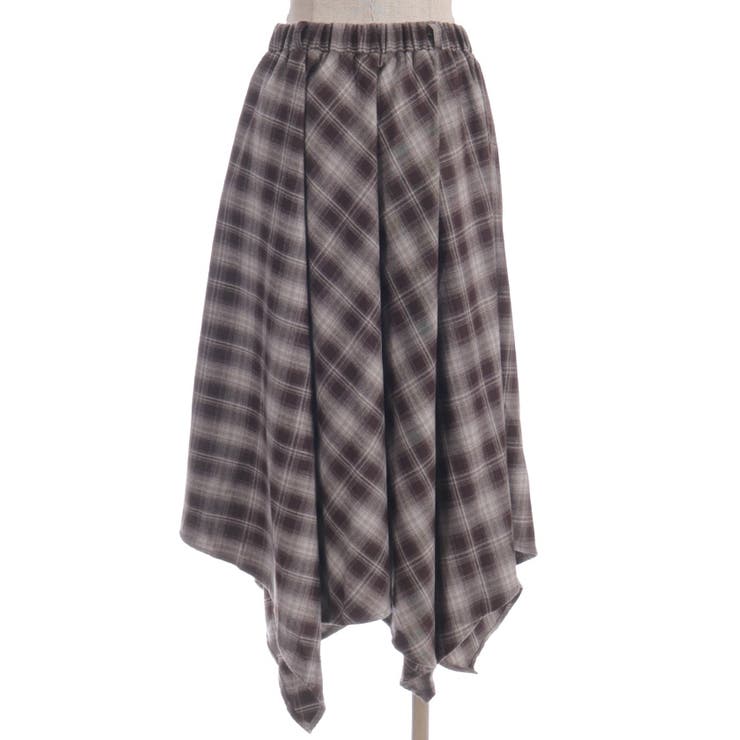 チェックイレヘムスカート | axes femme | 詳細画像8 