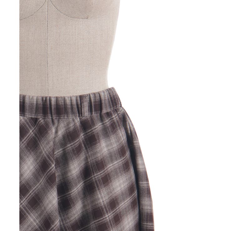 チェックイレヘムスカート | axes femme | 詳細画像9 