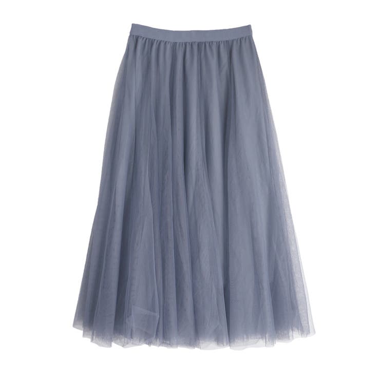 タグ付新品☆シアーティアードLONGニットスカート☆ラベルエチュード⭐︎0サイズ ロングスカート ティアードスカート レディース フレアスカート