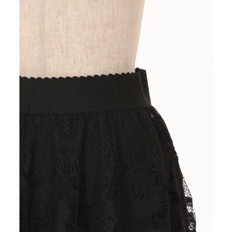 レースサーキュラースカート[品番：IGAW0004395]｜axes femme
