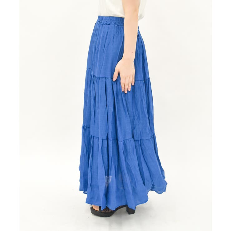 ティアードロングスカート | axes femme | 詳細画像2 