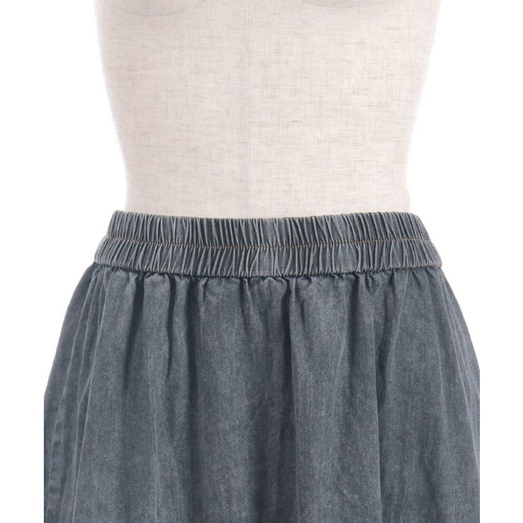 デニムティアードスカート | axes femme | 詳細画像13 