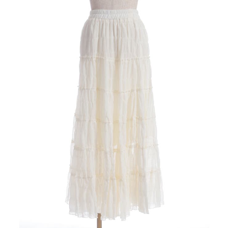 楊柳ロングスカート | axes femme | 詳細画像15 