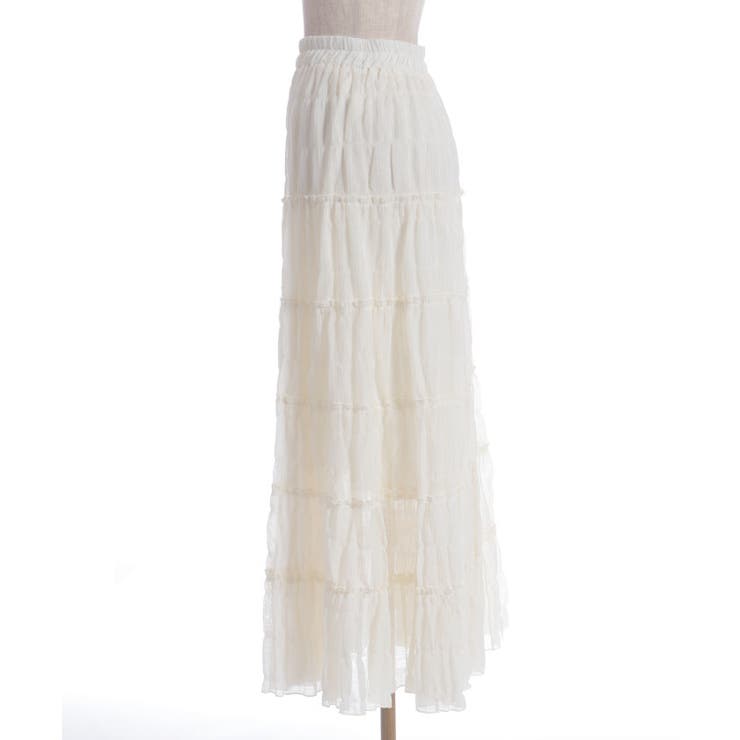 楊柳ロングスカート | axes femme | 詳細画像16 