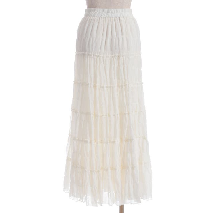 楊柳ロングスカート | axes femme | 詳細画像17 