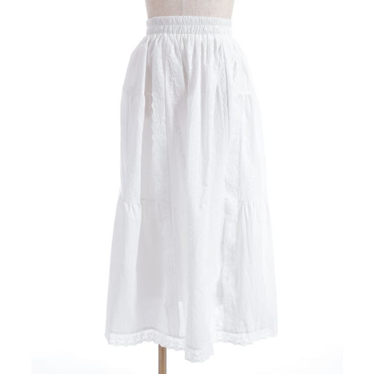 コットンロングスカート | axes femme | 詳細画像13 