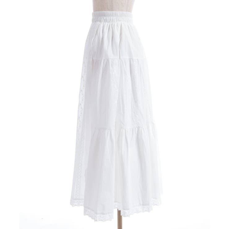 コットンロングスカート | axes femme | 詳細画像14 