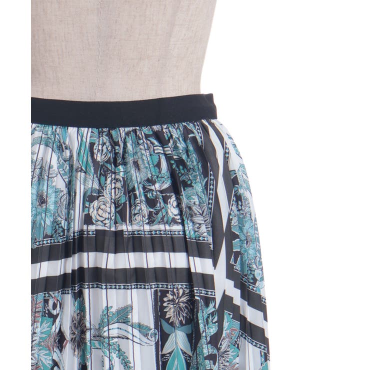 花柄プリーツスカート | axes femme | 詳細画像10 