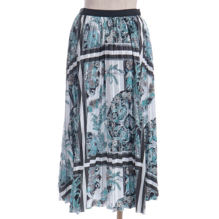 花柄プリーツスカート | axes femme | 詳細画像6 