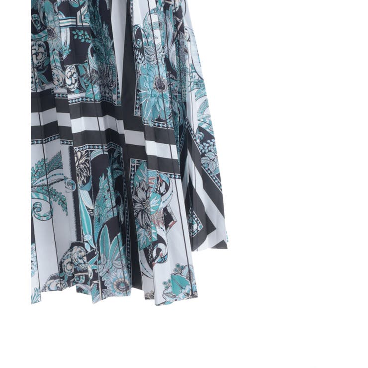 花柄プリーツスカート | axes femme | 詳細画像8 