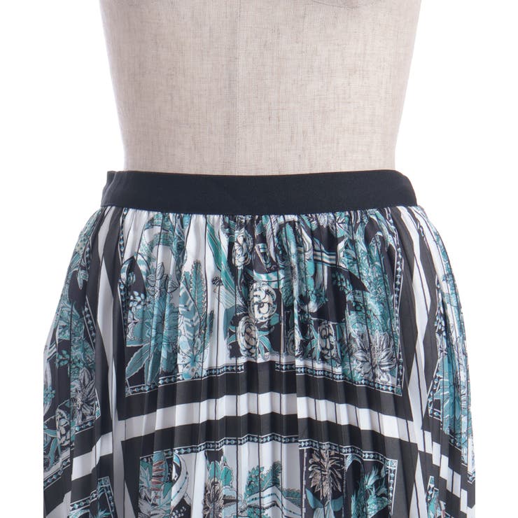 花柄プリーツスカート | axes femme | 詳細画像9 