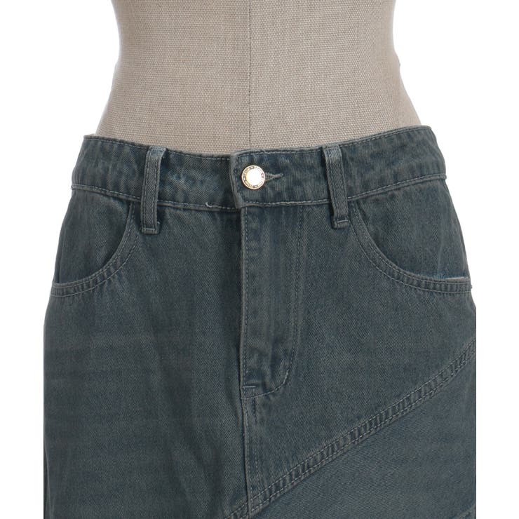 デニムエスカルゴスカート | axes femme | 詳細画像11 
