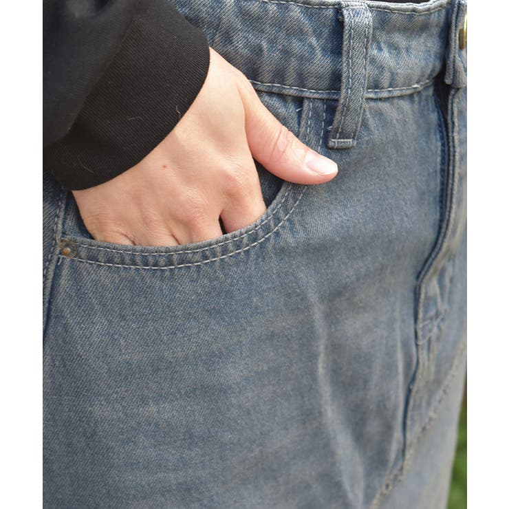 デニムエスカルゴスカート | axes femme | 詳細画像5 