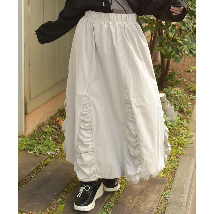 ベージュ | バルーンスカート | axes femme