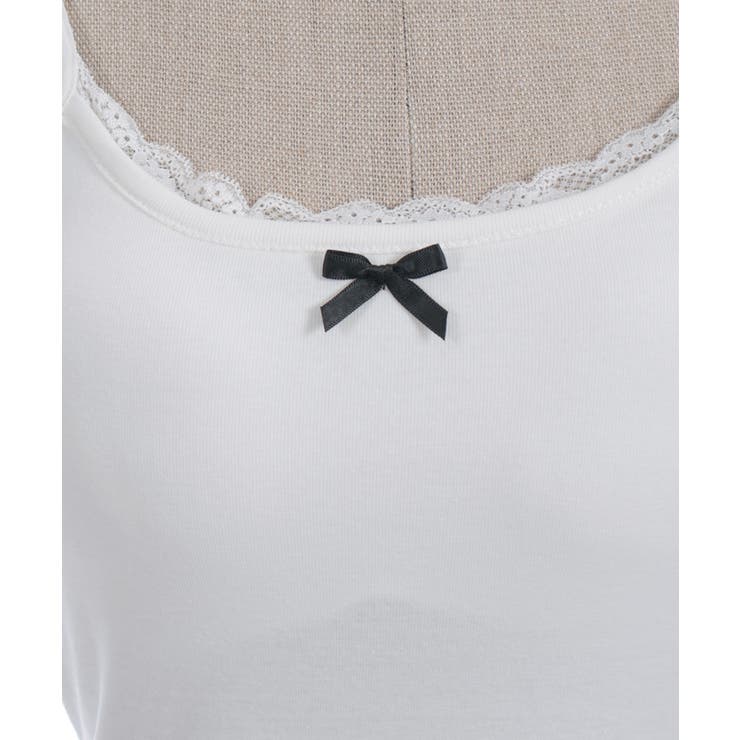 裾レースカップ付きキャミ | axes femme | 詳細画像11 