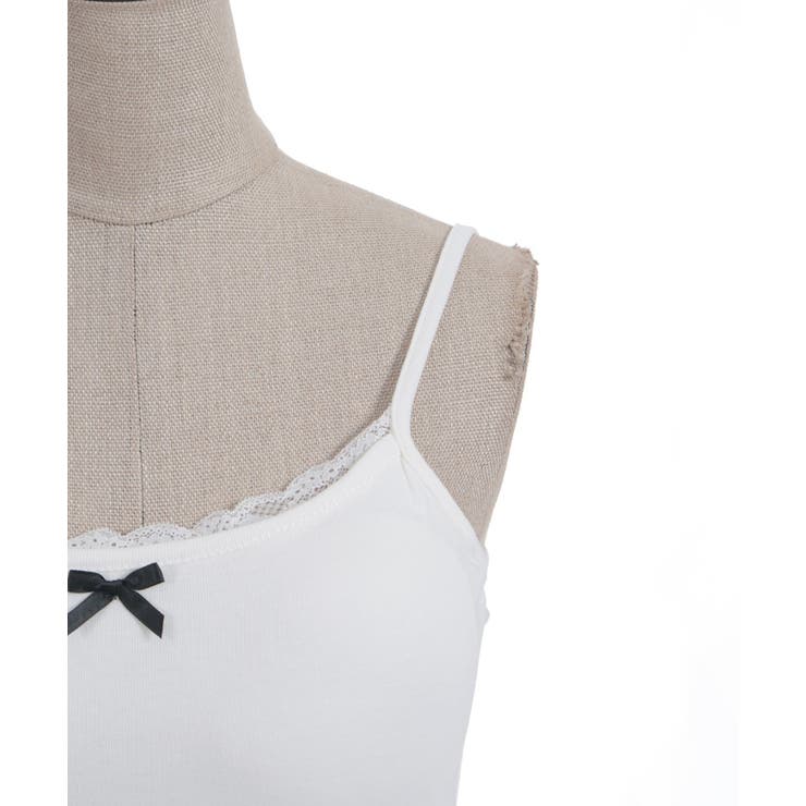 裾レースカップ付きキャミ | axes femme | 詳細画像13 