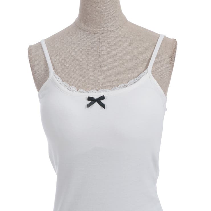 裾レースカップ付きキャミ | axes femme | 詳細画像9 