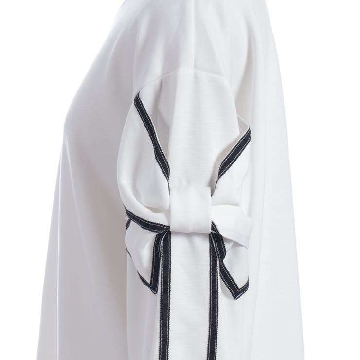 袖リボンカットプルオーバー | axes femme | 詳細画像18 