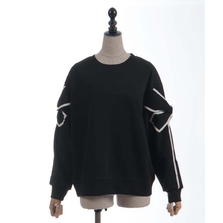 袖リボンカットプルオーバー | axes femme | 詳細画像19 