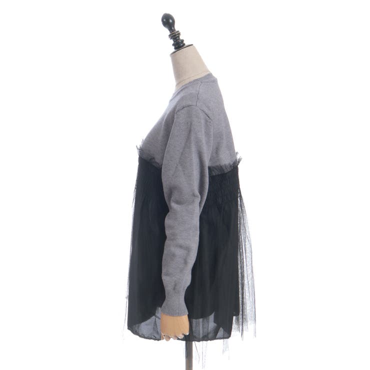 チュールカットプルオーバー | axes femme | 詳細画像15 