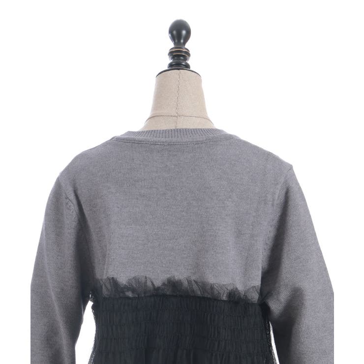 チュールカットプルオーバー | axes femme | 詳細画像20 